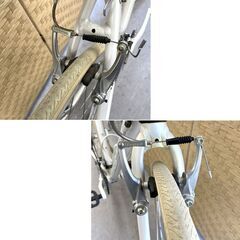 FUJI ABSOLUTE S クロスバイク 8×3 700×28C フレームサイズM 19IN ホワイト 白 自転車 フジ アブソリュート 札幌市手稲区