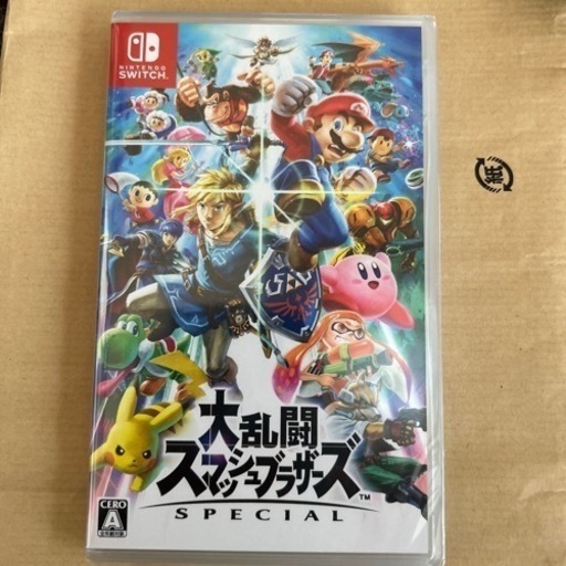 新品未開封！　ニンテンドーSwitchソフト　「大乱闘スマッシュブラザーズSpecial」