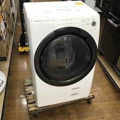 #D-26【ご来店頂ける方限定】SHARPのドラム式洗濯乾燥機です