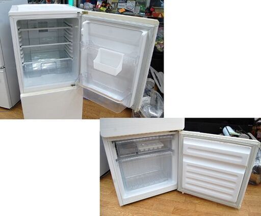 ジ205】ハイアール 2ドア冷蔵庫 130ℓ 2021年製 6か月保証付き JR-N130A