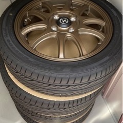 165/55R14 タイヤホイールセット　ほぼ新品