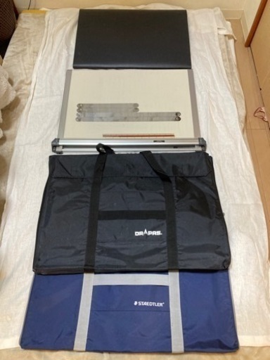 製図板、図面ケース、専用バッグセット