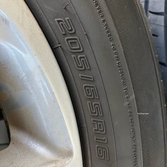 トヨタヤリス純正アルミ＋タイヤセット