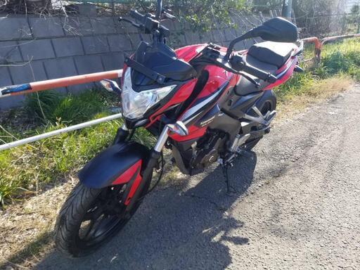 引渡者決定　Kawasaki　カワサキ　パルサー200NS 　Z250　ネイキッド　ETC付　USB付　鍵1　書類付き