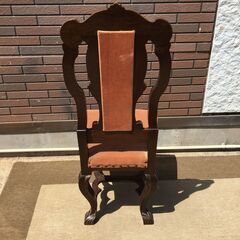 EA207)チェア アンティーク ヨーロッパ輸入品 幅：約46cm 高さ：約 