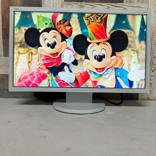即日受渡❣️2年前購入ホワイトNEC21.5型液晶モニター6500円