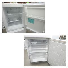 ② 西岡店 冷蔵庫 148L 2019年製 ハイアール JR-NF148B 2ドア ホワイト 現状特価品 Haier 100Lクラス