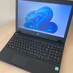 現金値引きあり（要連絡)】NEC VersaPro ノートPC i7 8世代 222