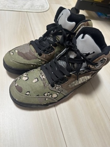 Supreme × Nike Air Jordan 5 Desert Camo