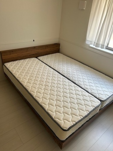 家具 ベッド シングルベッド　クイーンベッド