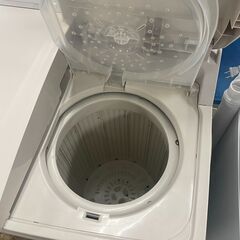 日立/HITACHI 二層式電気洗濯機 PS-H45L 4.5キロ 2020年製 ベージュ 家電 札幌 東区