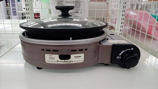 ★ジモティ割あり★ Iwatani ガスコンロ 2.3ｋｗ 19年製 動作確認／クリーニング済み TJ5258