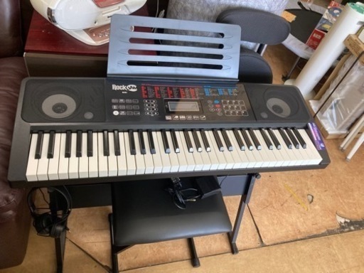 RockJam 電子キーボード 61鍵 初心者セット RJ761  リサイクルショップ宮崎屋　佐土原店　24.4.10F