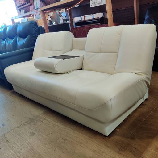 【愛品倶楽部柏店】ニトリ 下収納付ソファーベッド クリーン ピナ4