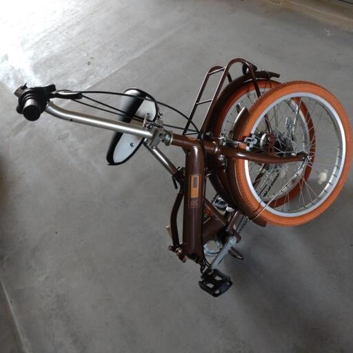 美品かと！自転車 折りたたみ自転車