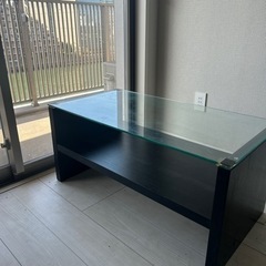 家具 ガラステーブル　ローテーブル　机