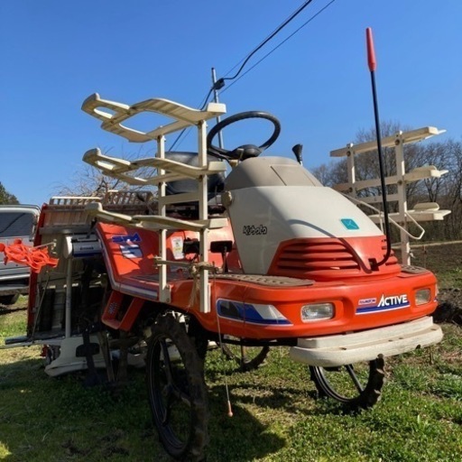 田植え機　クボタ　実動機