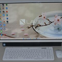 【ネット決済・配送可】中古一体型パソコン NEC PC-GD18...