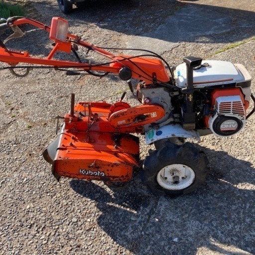 クボタ　管理機　実動機