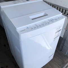 福岡市内配送設置無料 AW-8D7-W 全自動洗濯機 ZABOON（ザブーン