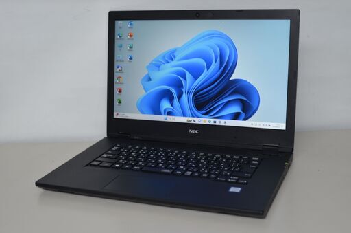 中古良品ノートパソコン NEC PC-VKL21XZG5 Windows11+office 爆速SSD512GB+HDD500GB core i3-8145U/メモリ8GB/15.6インチ/無線/WEBカメラ