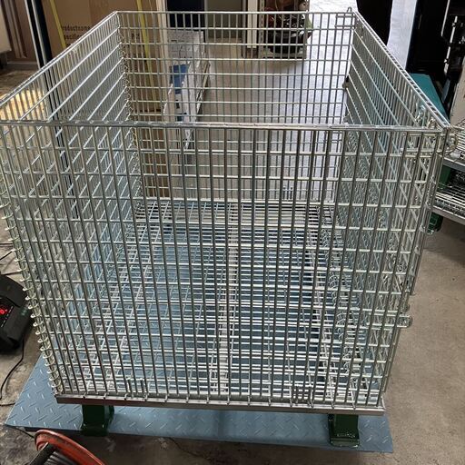 引取限定値段　中古　メッシュパレット　8枚セット★横幅1000×奥行800×高さ850mm★美品パレティーナ　ピッチサイズ25*50　品質アップ