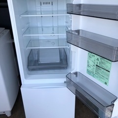 福岡市内配送設置無料　2023年式　東芝 セミマットホワイト GR-U15BS-W [幅47.9cm /153L /2ドア /右開きタイプ