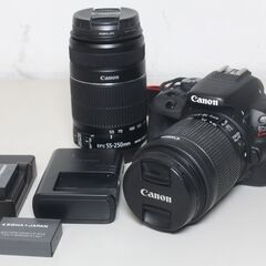 【ネット決済・配送可】Canon/EOS Kiss X7/レンズ...