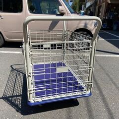 大型スチール網台車 NHT-307 金澤車輌 税込￥16,500-【店頭引取限定