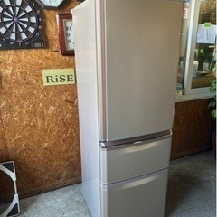 三菱 3ドア冷蔵庫 370L 2015年