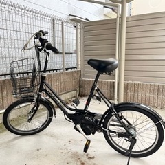 【ブリヂストン】電動自転車 20インチ 黒