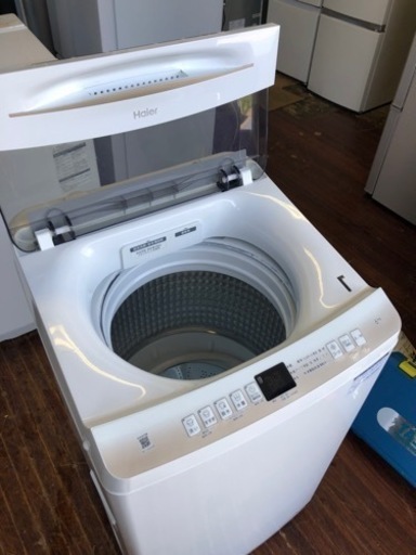 福岡市内配送設置無料ハイアール 全自動洗濯機 6.0g 2022年製 JW-U60Hk 