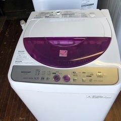 福岡市内配送設置無料　シャープ ES-45E8洗濯機4．5キロ