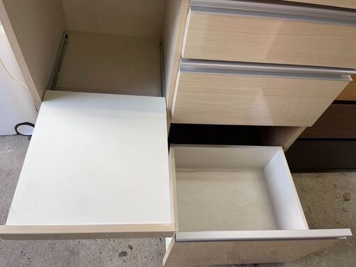 食器棚 No.12669 キッチンボード レンジ台 【リサイクルショップどりー