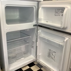 【リサイクルサービス八光】1人暮らしセット　ハイアール4.2kg洗濯機・ハイセンス93L冷蔵庫