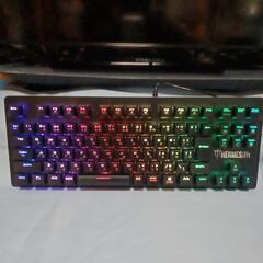 RGBゲーミングキーボード