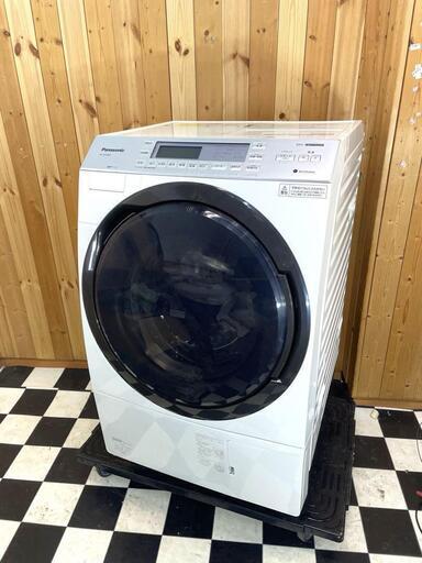 【配送込み】Panasonic ドラム式洗濯乾燥機　NA-VX700AR 2019年製　10kg/6kg　動作確認済み　ファミリー向け