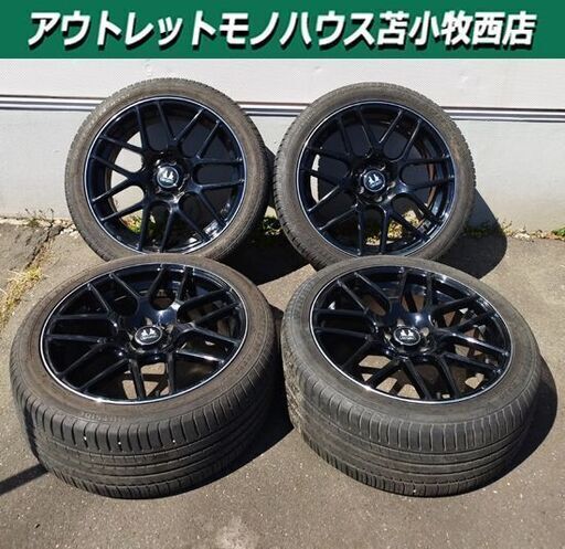 ヴェナティッチ VENATICI アルミ 5穴 ホイール  19インチ 8.5J ＋45 PCD112 タイヤ4本セット 苫小牧西店