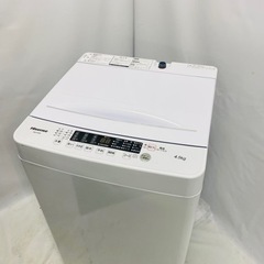 Hisense ハイセンス 2020年製 4.5kg 簡易風乾燥...