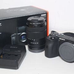 【ネット決済・配送可】SONY/α6600/レンズセット/ミラー...