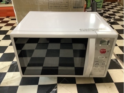 【リサイクルサービス八光】2019年製　シャープ　15L　オーブンレンジ　RE-B15KS-W