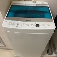 ハイアール5.5kg洗濯機2019年製
