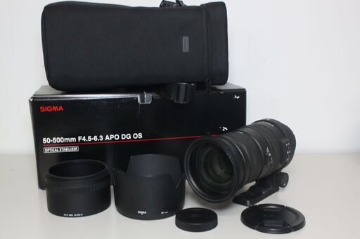 SIGMA/APO 50-500mm F4.5-6.3 DG OS HSM/Canon用望遠レンズ ⑤