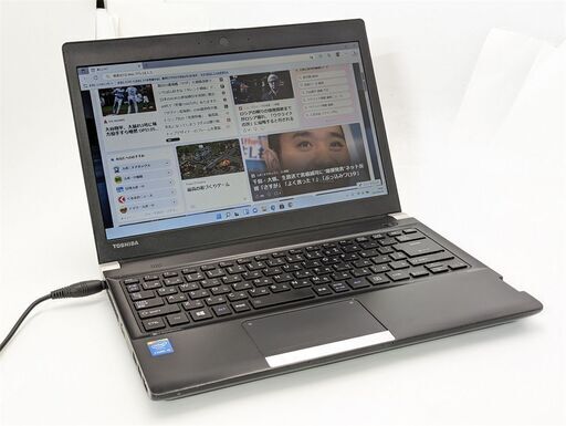安さで勝負 中古ノートパソコン 13.3型ワイド 東芝 dynabook R734/M 第4世代Core i5 メモリ8GB HDD500GB 無線 Bluetooth Windows11 Office