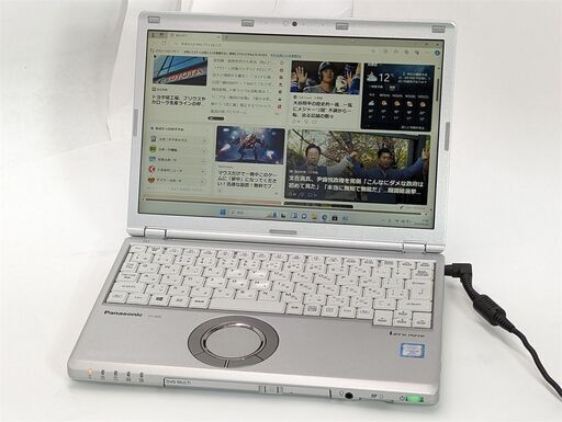 安さで勝負 高速SSD 中古良品 ノートパソコン Windows11 Office Panasonic SZ6RFQVS 第7世代Core i5 無線 Bluetooth DVDRW カメラ 保証付