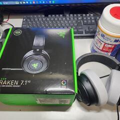 RAZER KRAKEN 7.1 V2　動作品　イヤーパッド 交...