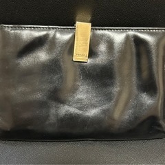 PRADA プラダ イタリア製 メンズ 二つ折り財布 レザ...