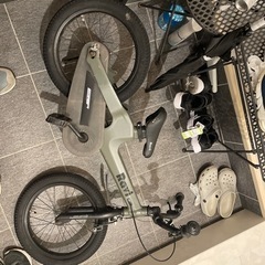 子供用自転車16インチ　中古、パンク