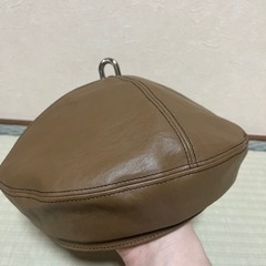 【美品】CA4LA PIGNON 11  brown ベレー帽