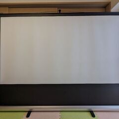 自立式100インチプロジェクタースクリーン【シアターハウス製】